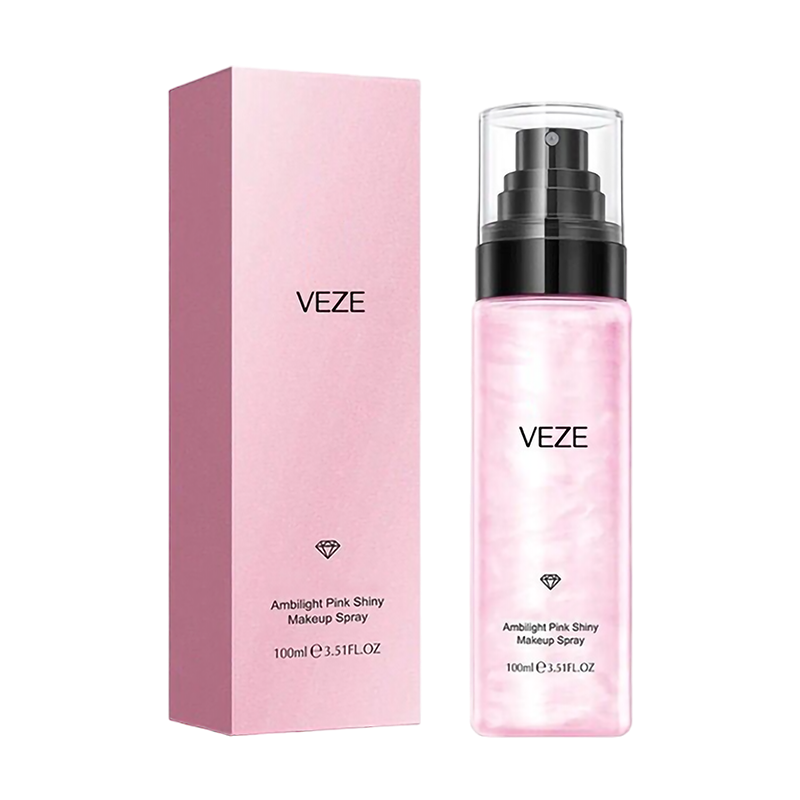 Semprotan Makeup Pink yang Memberikan Efek Glowing