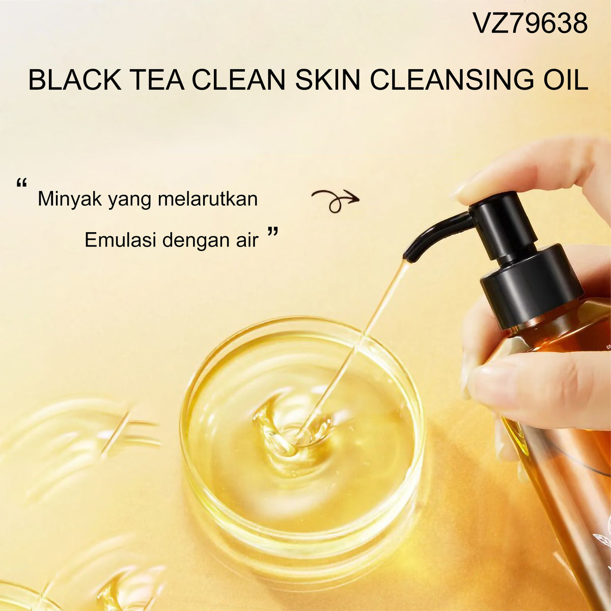 Black Tea Clean Skin Cleansing Oil