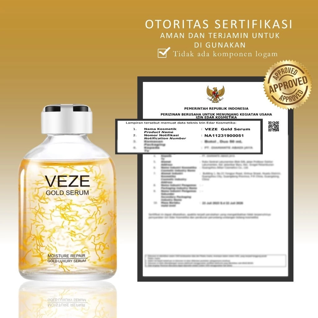 Serum Emas Protein Kolagen Line Carving