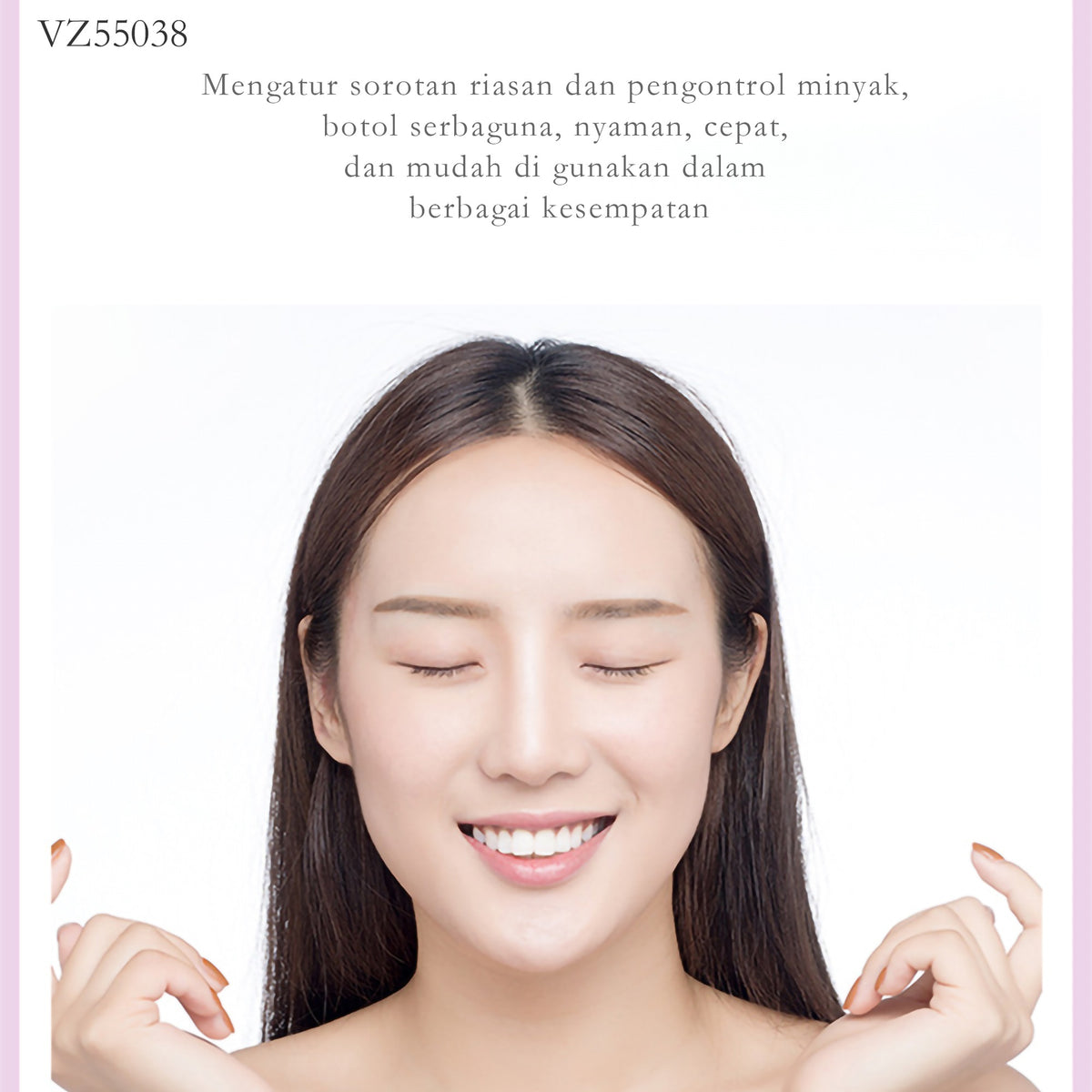 Semprotan Makeup Pink yang Memberikan Efek Glowing