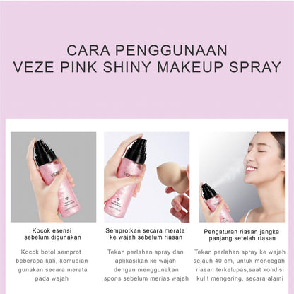 Semprotan Makeup Pink yang Memberikan Efek Glowing