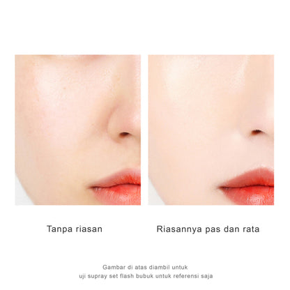 Semprotan Makeup Pink yang Memberikan Efek Glowing